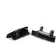 Aluminium LED Profilabdeckung 41011 2 Stück Schwarz