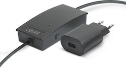 Интелигентен Wi-Fi Отварач За Гараж Управление С Телефон Сензор За Отваряне USB Alexa Google Черен