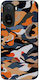 Sonique Silicone Back Cover Orange Redmi A7 Pro