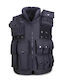 Men's Work Vest Waterproof Black