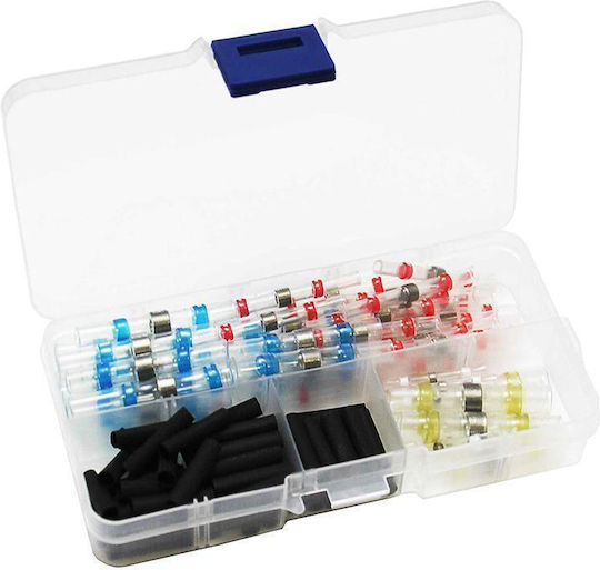 Quick Connector Kit Heat-shrink Solder Alloy 100 Pcs