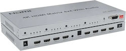 Atc Hdmi Matrix 4 In 4 Out 60hz 02.001.0132