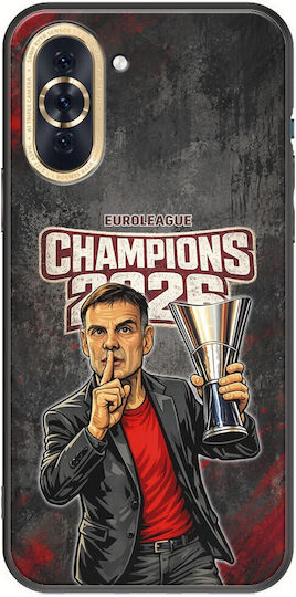 Kings Europe 2026 Coach B Huawei Nova 10 Black TPU Black Silicone Case