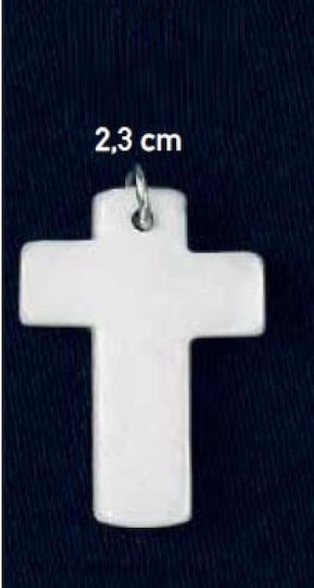 Decorative Cross Filigree Link 2.3 mm Silver Set 100 pcs