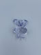 Decorative Light Blue Bunny Pvc 4cm Height 1 Package=38 Pieces