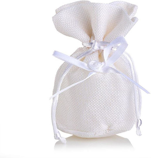 Voile Pouch Bow 13x11 White Per Set 20 Pieces
