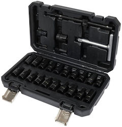 Yato Yt-05998 Oil Drain Plug Wrench Set 26 Pieces