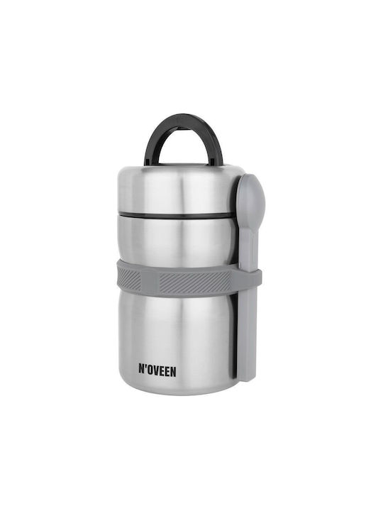N'Oveen Lunch Box Inox Silver 2lt