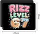 Mouse Pad Rubber 22x18cm Six-seven