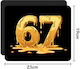 Mouse Pad Cauciuc 22x18cm Six-seven