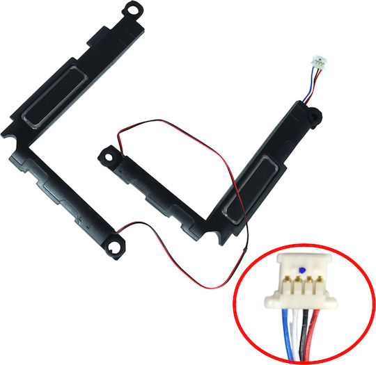 Speaker Set Pair Laptop Lenovo Ideapad Yoga Slim 7 Pro 14itl5 82fx Pro 14arh5 82la Pro 14ach5 82ms 82n5 5sb0z49593 Pk23000twc0 5sb0z49611 Speakers Left Right Code 1-spkr423
