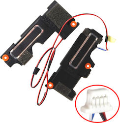 Speaker Set Pair Laptop Dell Inspiron 14 7400 P123g 7400-vy8jw 7400-927r4 0h4d40 H4d40 023.400kr.0011 023.400kr.0001 0h4d48 Nakian7 Speakers Left+Right Code 1-spkr424