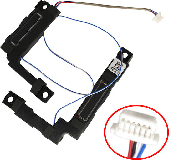 Speaker Set Pair Laptop Dell Latitude 13 5300 5310 2-in-1 5300-0920 5300-024f2 023.400h0.0001 Td2p1 0td2p1 Cn-0td2p1 Speakers Left and Right Code 1-spkr425