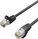 Shiverpeaks S/FTP Cat.7 (10Gbps) Καλώδιο Δικτύου Ethernet 0.25m Μαύρο