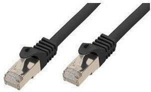 Shiverpeaks S/FTP Cat.7 (10Gbps) Network Cable Ethernet 15m Black