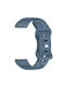 Silicone Strap Concave Cartoon Pattern Amazfit Balance 46mm Rock Blue
