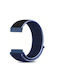 Nylon Λουράκι Αυτοκόλλητο Κλείσιμο Amazfit Stratos 2s/3 Light + Dark Blue
