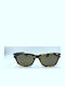 Monte Napoleone Unisex Sunglasses with Brown Frame and Brown Lenses AT8524