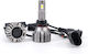 Heleco Car Lamps HIR2-9012 Canbus LED 6500K Cold White 12-24V 90W 2 Pieces