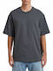 T-shirt Γκρι Σκούρο