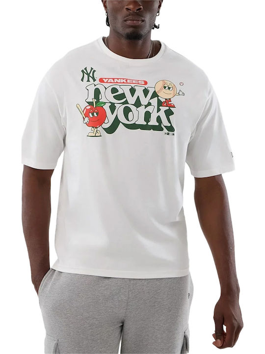 New Era Тениска Бяла