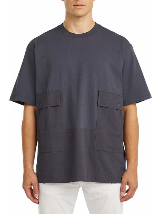 T-shirt Γκρι Σκούρο