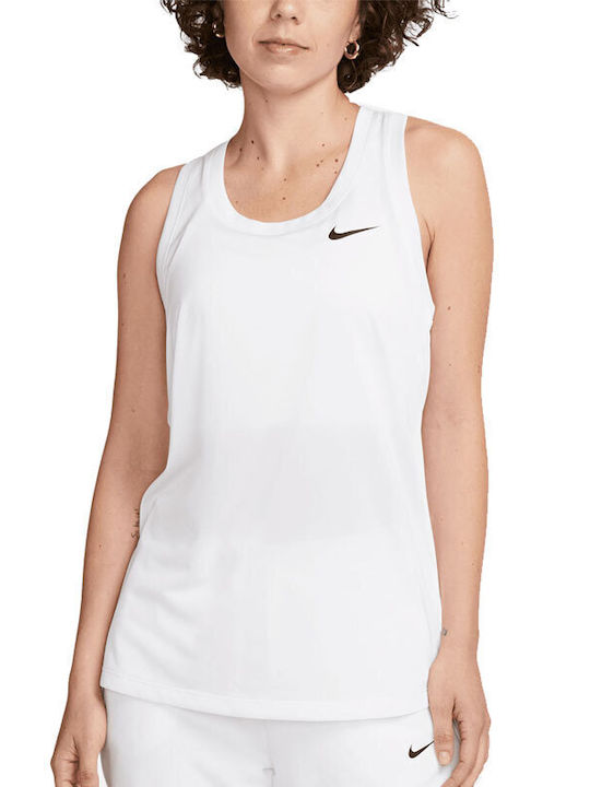 Nike Dri-fit Γυναικείο T-shirt Dri-Fit White/black