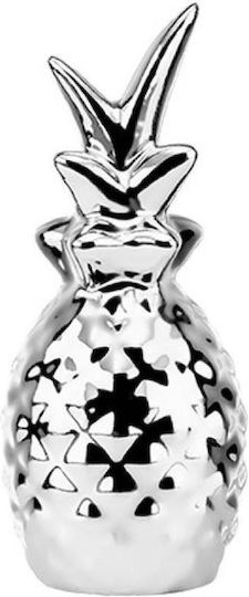 Wedding Favor Pineapple Ceramic Silver Φ4x10cm Per Set 12 Pieces