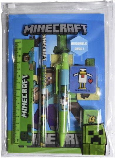 Σούπερ Σετ Ειδών Γραφείου A5 Minecraft Characters
