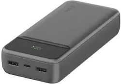 TTEC ReCharger LCD 20000mAh 20W Μαύρο