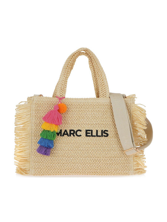Straw Women's Handbag Beige