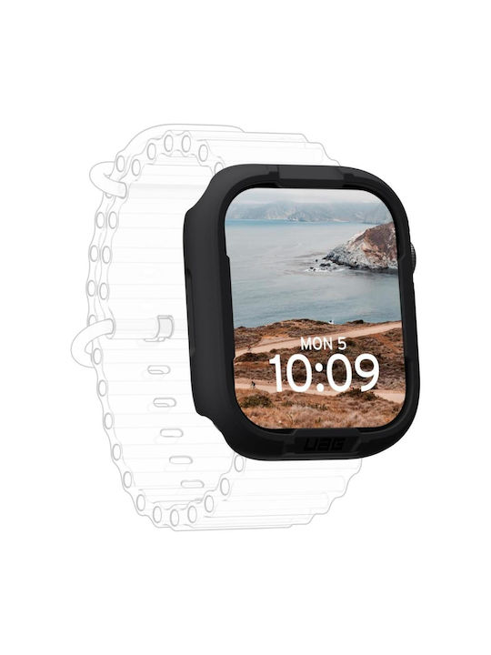 UAG Kunststoff Tragbare Hülle in Schwarz für Apple Watch 45mm