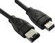 FireWire Cable 9-pin male - 6-pin male 1.8m (10610-004)
