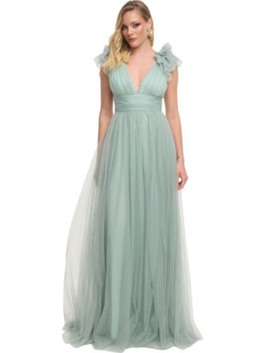 Velur Summer Maxi Dress for Wedding Christening...