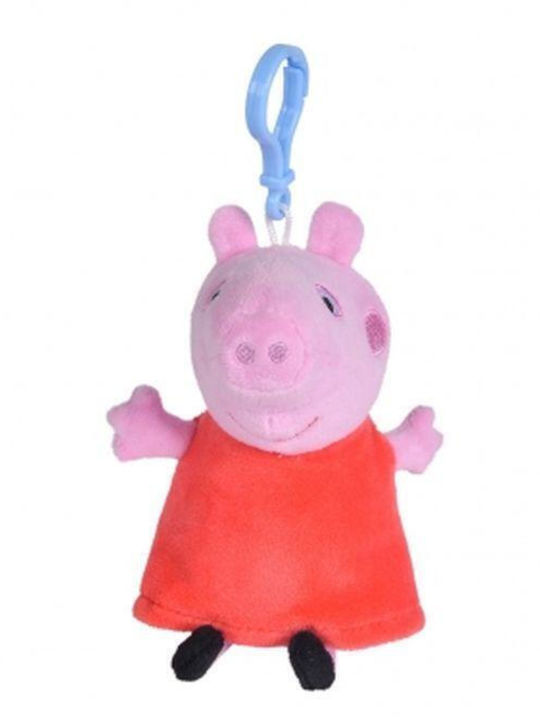 Peppa Pig Keychain 10cm Pink Red