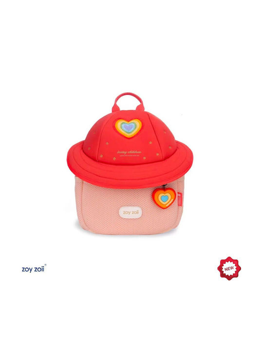 zoy zoii Παιδική Τσάντα Πλάτης Πολύχρωμη 24.5x21.5x12εκ.