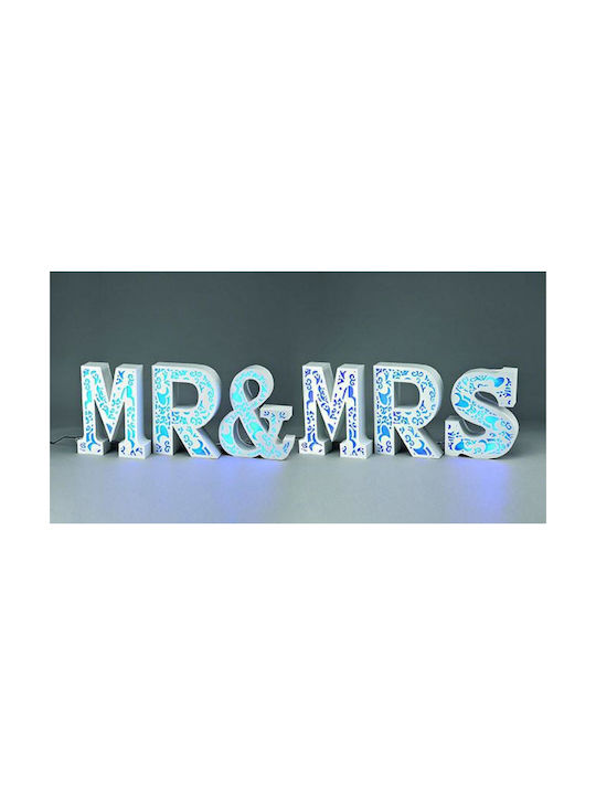 Decorative Lamp Wooden Letter 6pcs