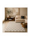 Shaggy Noelia Χαλί Ορθογώνιο Cream Beige 120x170cm