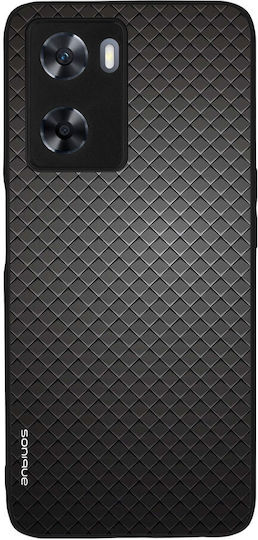 Sonique Carbon Series Case Oppo A57 4G Oppo A57s Gray