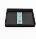 Micplast Plastic Black Pot Plate 18x18cm 11.24.03.11