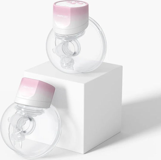 Momcozy S12 Pro Ηλεκτρικό Διπλό Θήλαστρο Ροζ 180ml
