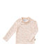 Fresk Kids Swimwear Rashguard With Long Sleeve Pink