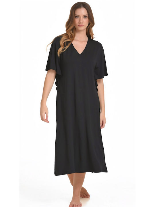 Zen by Daisy Women's Maxi Beach Dress Anthracite