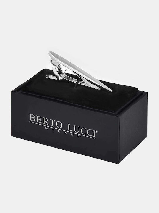 Berto Lucci Tie Clip Silver