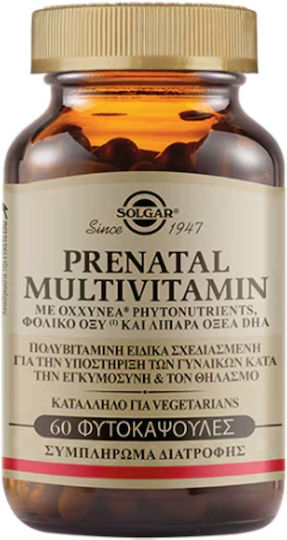 Solgar Multivitamină Prenatală Multivitamină 60 Capsule pe Bază de Plante