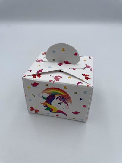 Paper Favor Box Unicorn 5x4.5x6h