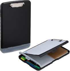 Set 2 Relaxdays Clipboards Compartment Black 36.5x25x4 Cm Set 2 Relaxdays Clipboards Compartment Black 36.5x25x4 Cm