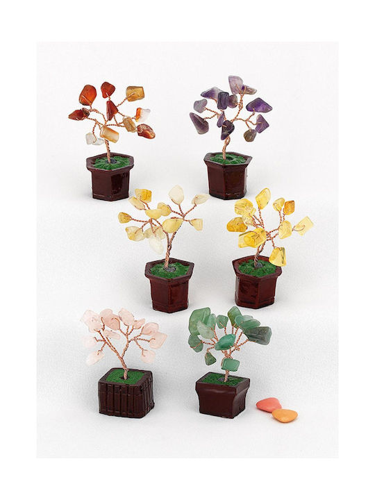 Tree of Life Small Pot 6 Designs 7x8.5 Per Set 12 Pieces