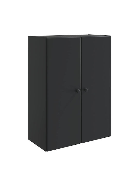 Dulap Suspendat Negru 66x34.5x90 cm