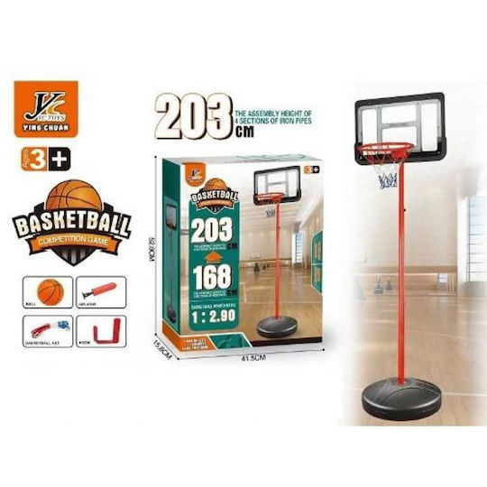 Martin Toys Kinder-Basketballkörbe Im Freien mit Ständer und Ball
